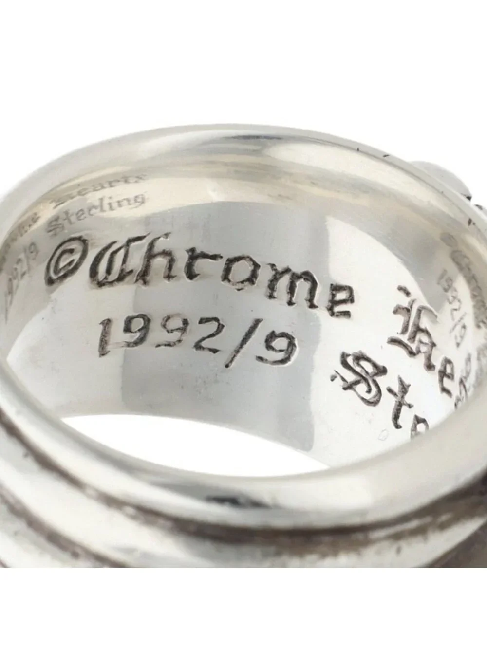 Chrome Hearts Dagger Silver Ring